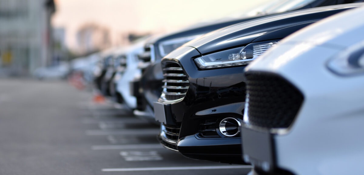 full-car-outdoor-parking-in-selective-focus